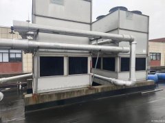 上海专业回收中央空调，回收制冷量500万大卡螺杆式冷水机组